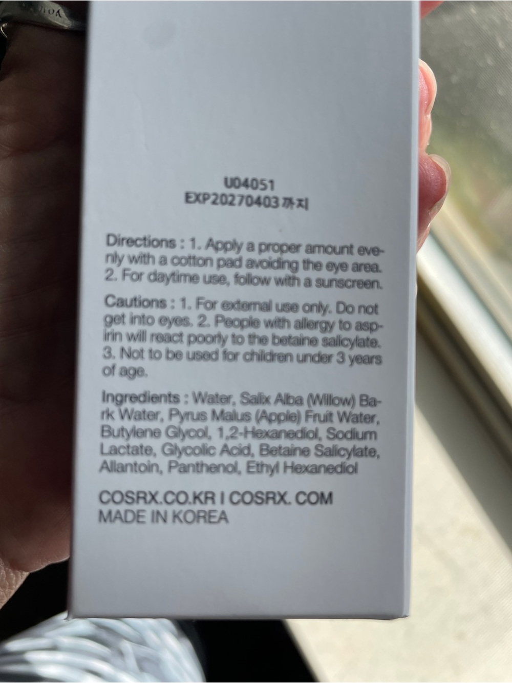 COSRX Toner & Essence Duo — Korean skin care set - Picture 2 of 4